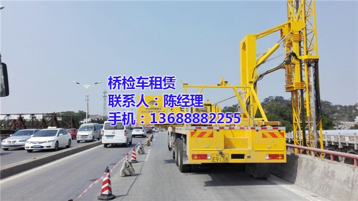 租期靈活 專業(yè)靠譜 甘肅橋檢車出租 甘肅橋梁檢測車租賃